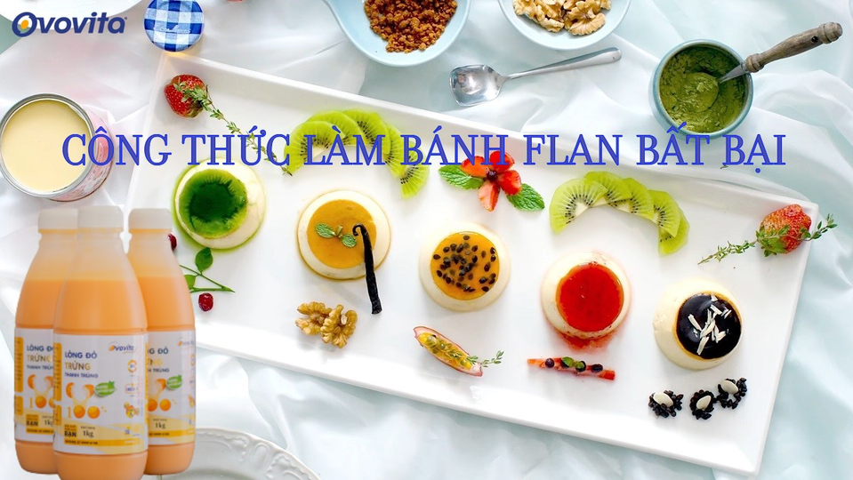 Cách làm bánh flan