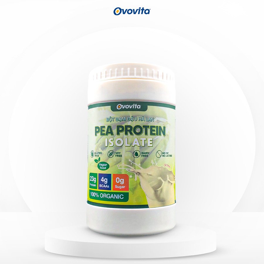Bột đạm đậu hà lan – Pea Protein Isolate Ovovita dành cho người ăn chay